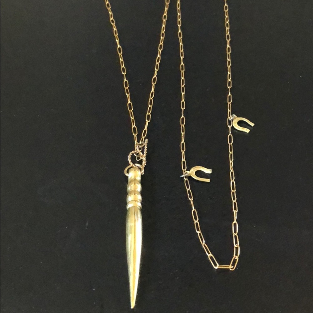 Two chain necklace (separate)